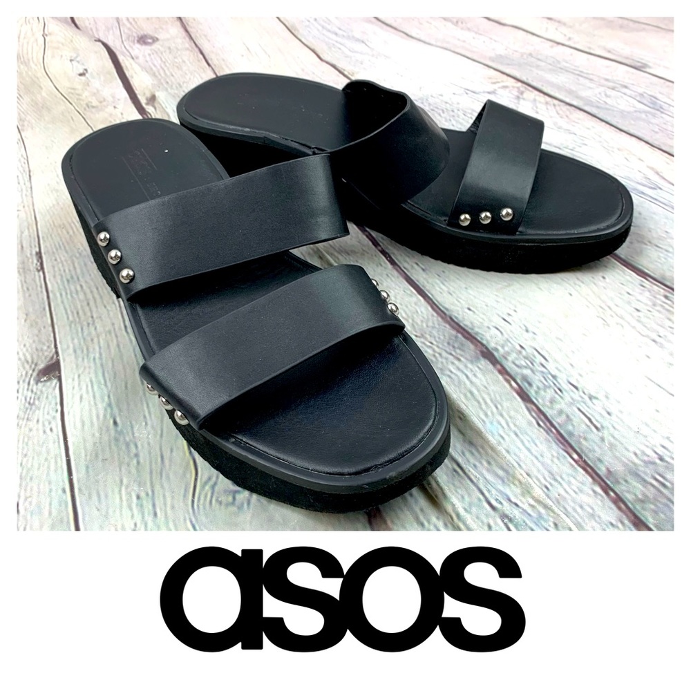 ASOS Studded Wedge Sandals